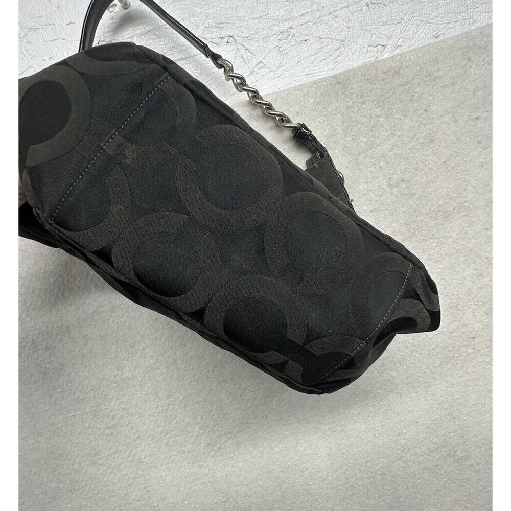 Coach Madison Luxury Designer Logo Tribeca Black Shoulder‎ Hobo Bag 14127 - Picture 5 of 9